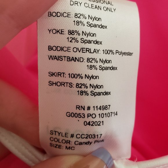 Girl's Revolution Dancewear Ballet Dance Costume Size MC - Picture 6 of 8